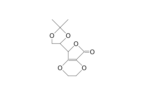 O2,O3-Ethanediyl-O5,O6-isopropylidene-L-ascorbic acid
