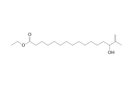 14-Hydroxy-15-methylhexadec-15-enoic acid, ethyl ester