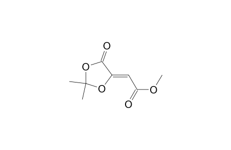 Z-5-(Methoxycarbonylmethyliden)-2,2-dimethyl-1,3-dioxolan-4-one