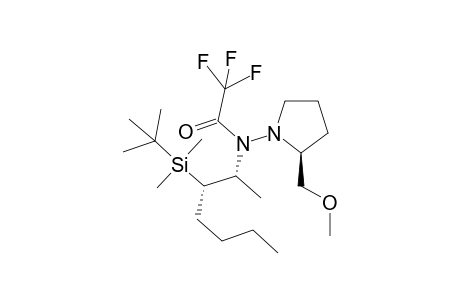 (2R,3S,2'S)-N-(3-tert-Butyldimethylsilylhept-2-yl)-N-(2'-methoxymethylpyrrolidin-1'-yl)trifluoroacetamide