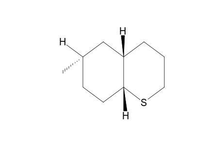 cis-HEXAHYDRO-6alpha-METHYLTHIOCHROMAN