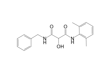 N1-benzyl-2-hydroxy-N3-(2,6-dimethylphenyl)malonamide