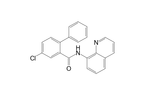 4-Chloro-N-(quinolin-8-yl)-[1,1'-biphenyl]-2-carboxamide