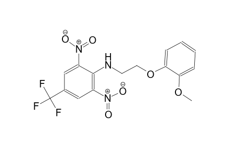 N-[2-(2-methoxyphenoxy)ethyl]-2,6-dinitro-4-(trifluoromethyl)aniline