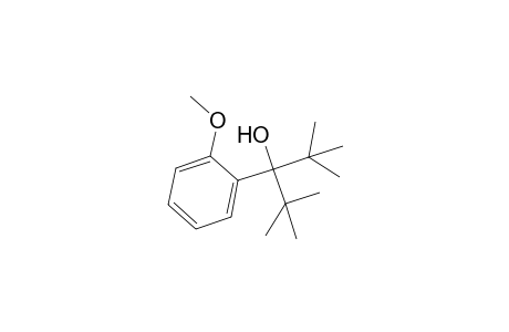 3-(2-Methoxyphenyl)-2,2,4,4-tetramethyl-3-pentanol