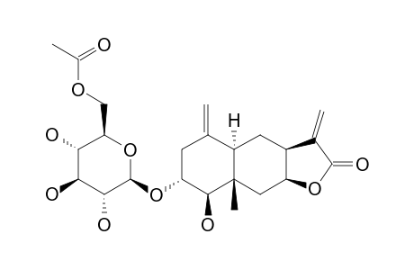 2-O-(6'-O-ACETYL-BETA-D-GLUCOPYRANOSYL)-IVASPERIN