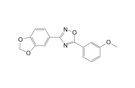1,2,4-Oxadiazole, 3-(1,3-benzodioxol-5-yl)-5-(3-methoxyphenyl)-