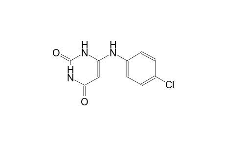 2,4(1H,3H)-pyrimidinedione, 6-[(4-chlorophenyl)amino]-