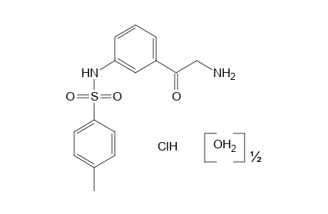 3'-GLYCYL-p-TOLUENESULFONANILIDE, HYDROCHLORIDE, HEMIHYDRATE