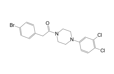 1-[(4-bromophenyl)acetyl]-4-(3,4-dichlorophenyl)piperazine
