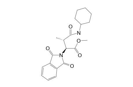 (2R,3S)-N-Cyclohexyl-N2-phthaloyl-3-methylasparagine methyl ester