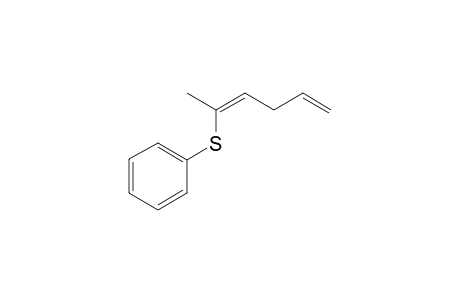 5-Phenylthiohexa-1,4(Z)-diene