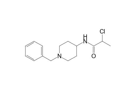 N-(1-Benzyl-4-piperidinyl)-2-chloropropanamide