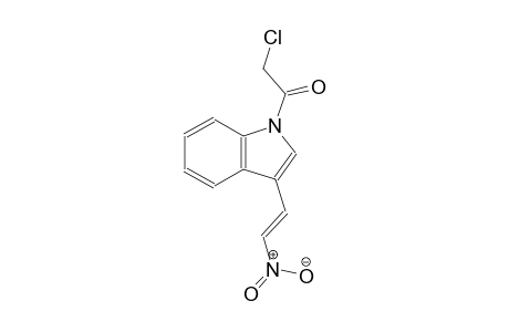 1-(chloroacetyl)-3-[(E)-2-nitroethenyl]-1H-indole