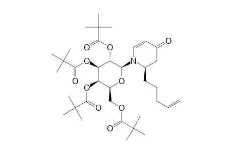 (2R)-N-(2,3,4,6-TETRA-O-PIVALOYL-BETA-D-GALACTOPYRANOSYL)-2-(4-PENTENYL)-5,6-DIDEHYDROPIPERIDIN-4-ONE