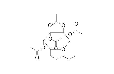 6-DEOXY-6-BUTYL-1,2,3,4-TETRA-O-ACETYL-ALPHA/BETA-D-GALACTOPYRANOSE