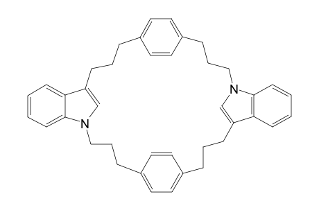 [3]Paracyclo[3](1,3)indolo[3]paracyclo[3](1,3)indolophane