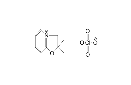 2,3-DIHYDRO-2,2-DIMETHYLOXAZOLO[3,2-a]PYRIDINIUM PERCHLORATE