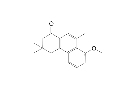8-Methoxy-3,3,9-trimethyl-3,4-dihydrophenanthren-1(2H)-one