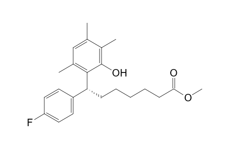 Methyl (R)-7-(4-Fluorophenyl)-7-(2-hydroxy-3,4,6-trimethylphenyl)heptanoate
