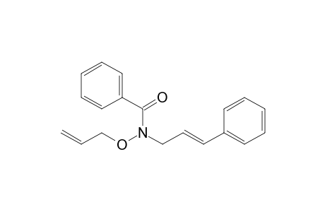 N-(Allyloxy)-N-cinnamylbenzamide