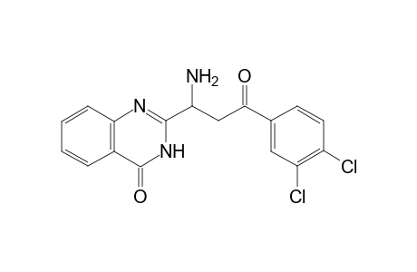 2-(1-Amino-3-(3,4-dichlorophenyl)-3-oxopropyl)quinazolin-4(3H)-one