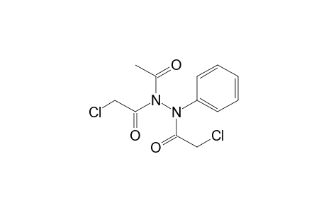 2-Acetyl-1,2-bis(chloroacetyl)phenylhydrazine
