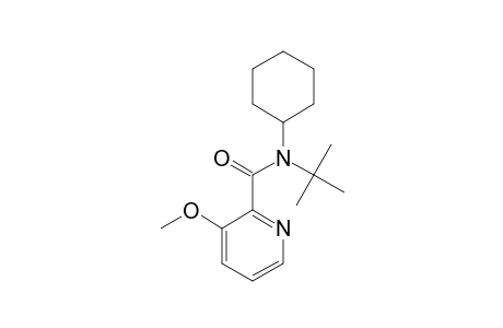N-CYCLOHEXYL-N-TERT.-BUTYL-3-METHOXYPICOLINAMIDE