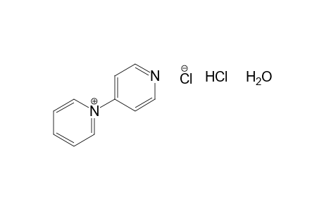 1-(4-pyridyl)pyridinium chloride, hydrochloride, hydrate