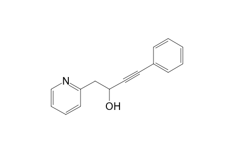 4-Phenyl-1-(2-pyridinyl)-3-butyn-2-ol