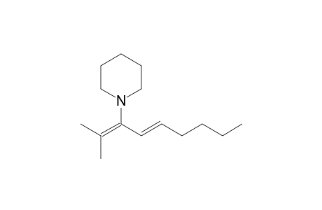(1-Isopropylidenehept-2-enyl)piperidine