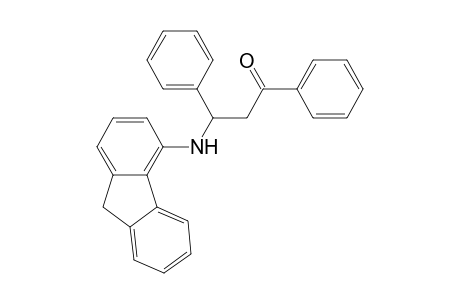 3-(9H-fluoren-4-ylamino)-1,3-diphenyl-propan-1-one