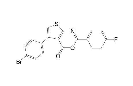 5-(4-bromophenyl)-2-(4-fluorophenyl)-4H-thieno[2,3-d][1,3]oxazin-4-one