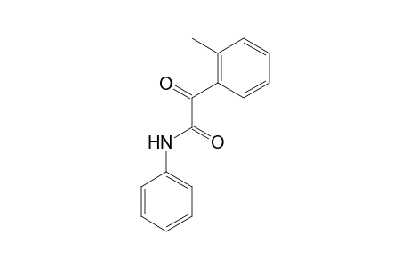 2-Oxo-N-phenyl-2-(2-tolyl)acetamide