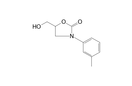 5-(hydroxymethyl)-3-m-tolyl-2-oxazolidinone