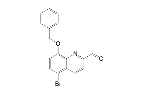8-(Benzyloxy)-5-bromoquinoline-2-carbaldehyde