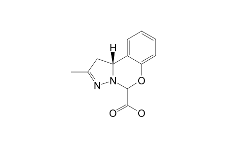 1,10B-DIHYDRO-2-METHYL-5H-PYRAZOLO-[1,5-C]-[1,3]-BENZOXAZIN-5-CARBOXYLIC-ACID