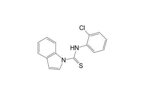 N-(2-chlorophenyl)-1-indolecarbothioamide