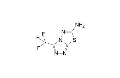 [1,2,4]triazolo[3,4-b][1,3,4]thiadiazol-6-amine, 3-(trifluoromethyl)-