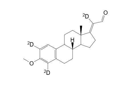 3-Methoxy-19-norpregna-2,4,20-trideuterio-1,3,5(10),17-tetraen-21-al
