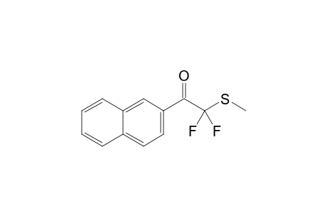 2,2-Difluoro-2-methylthio-1-(2-naphthyl)ethanone
