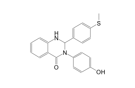 4(1H)-quinazolinone, 2,3-dihydro-3-(4-hydroxyphenyl)-2-[4-(methylthio)phenyl]-