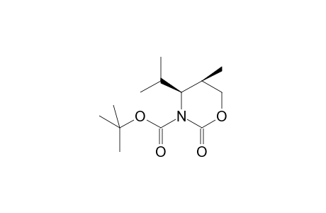 (4S,5R)-4-Isopropyl-5-methyl-3-(tert-butylcarboxylate)-tetrahydro-2H-1,3-oxazin-2-one