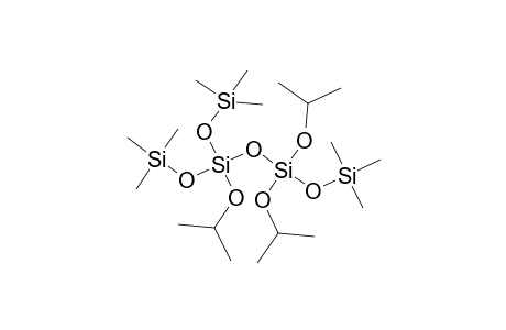 1-Isopropoxy-3,3,3-trimethyl-1-[(trimethylsilyl)oxy]disiloxanyl diisopropyl trimethylsilyl orthosilicate