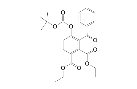 3-Benzoyl-4-tert-butoxycarbonyloxy-phthalic acid diethyl ester