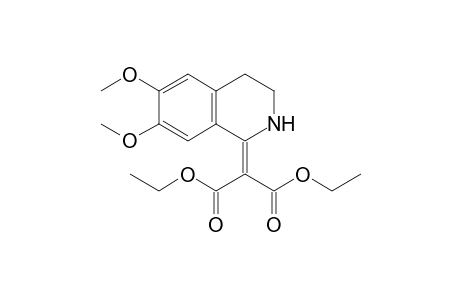 1-[bis(Ethoxycarbonyl)methylene]-6,7-dimethoxy-1,2,3,4-tetrahydroisoquinoline