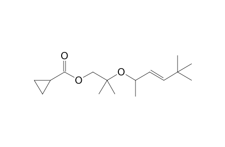 (2"E)-2'-Methyl-2'-(1",4",4"-trimethylpent-2"-enyloxy)propyl cyclopropanecarboxylate