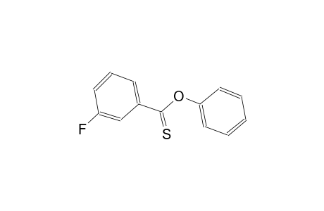 benzenecarbothioic acid, 3-fluoro-, O-phenyl ester