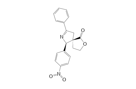 (5S,6R)-6-(4-nitrophenyl)-8-phenyl-2-oxa-7-azaspiro[4.4]non-7-en-1-one
