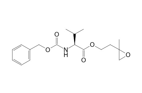 (2S)-2-Benzyloxycarbonylamino-3-methylbutyric acid 2-(2-methyloxiranyl)ethyl ester